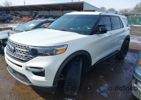 2022 Ford Explorer Limited z USA, uszkodzony, nr VIN 1FMSK8FH7NGC11561